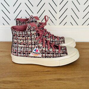 ⭐Converse Chuck 70 Hi Sz 5.5 Mens Shoes Sneakers Premium Tweed Shimmer A12738C